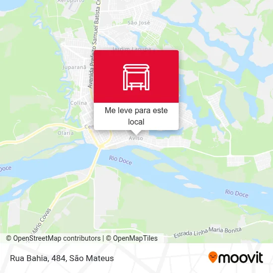 Rua Bahia, 484 mapa