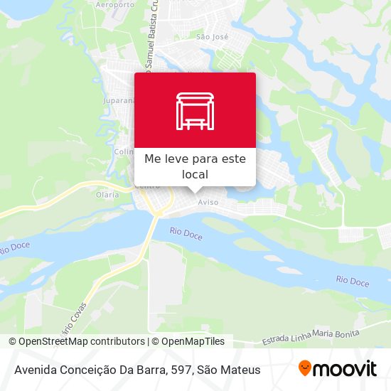 Avenida Conceição Da Barra, 597 mapa