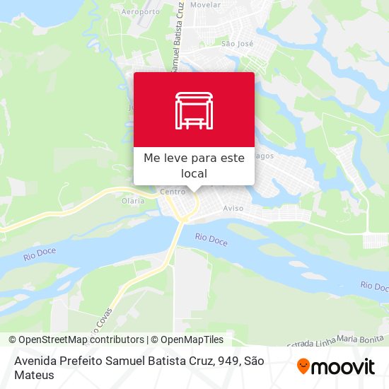 Avenida Prefeito Samuel Batista Cruz, 949 mapa