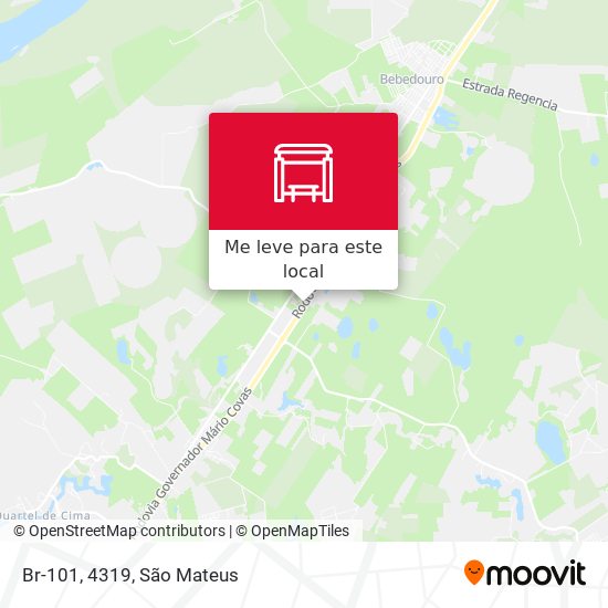 Br-101, 4319 mapa