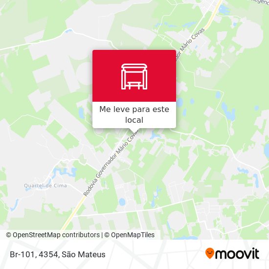 Br-101, 4354 mapa