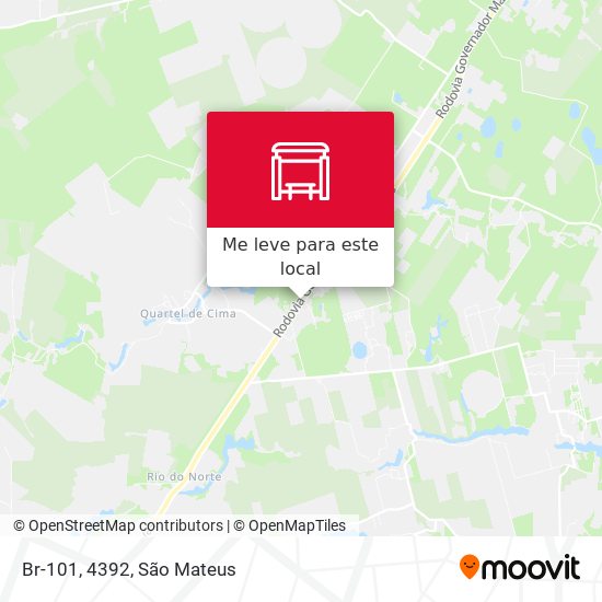 Br-101, 4392 mapa