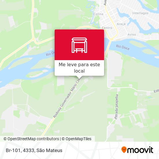 Br-101, 4333 mapa