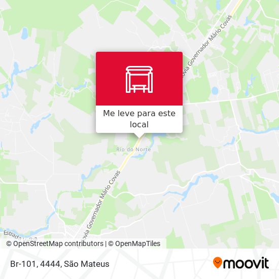 Br-101, 4444 mapa
