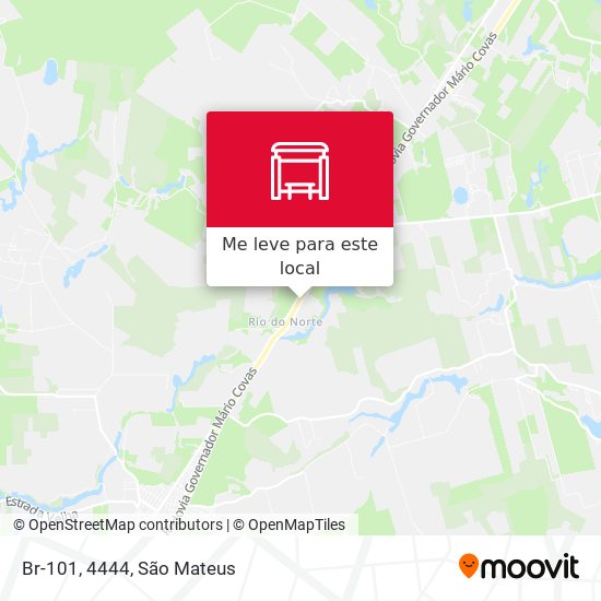 Br-101, 4444 mapa