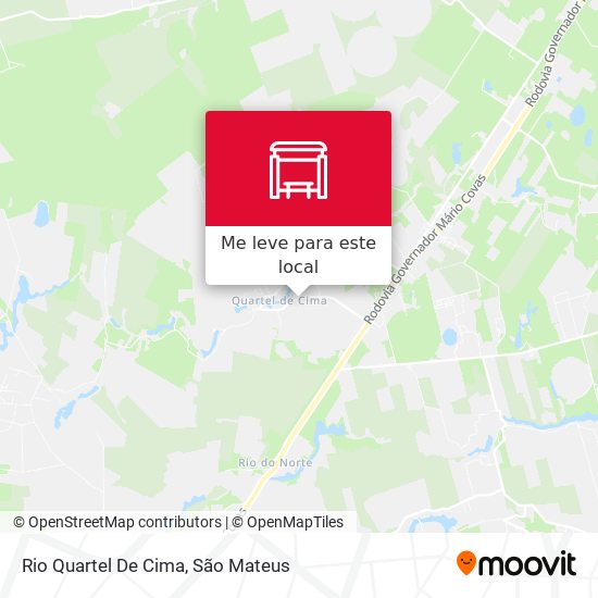 Rio Quartel De Cima mapa