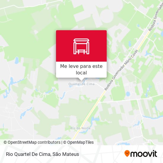 Rio Quartel De Cima mapa