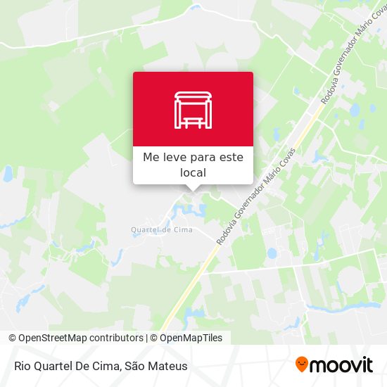 Rio Quartel De Cima mapa