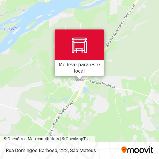 Rua Domingos Barbosa, 222 mapa
