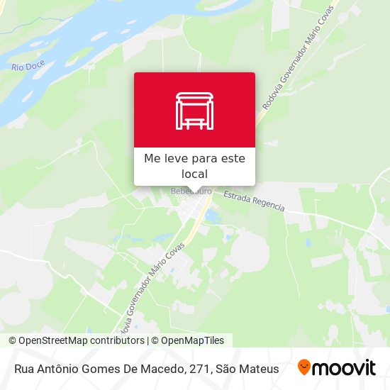 Rua Antônio Gomes De Macedo, 271 mapa