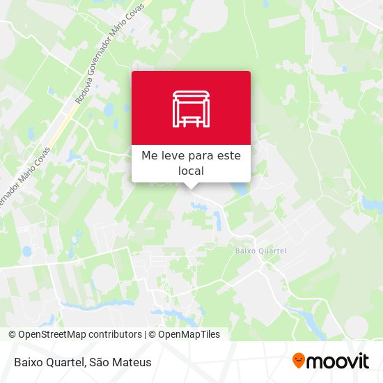 Baixo Quartel mapa