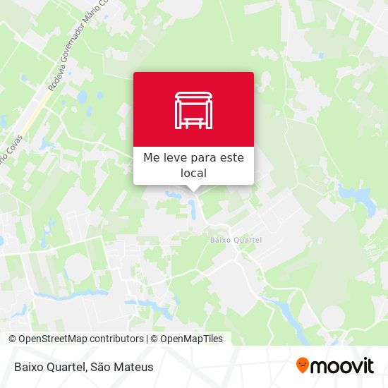 Baixo Quartel mapa