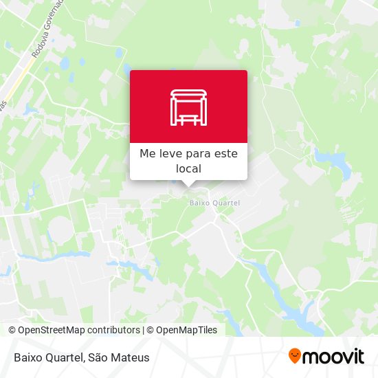 Baixo Quartel mapa