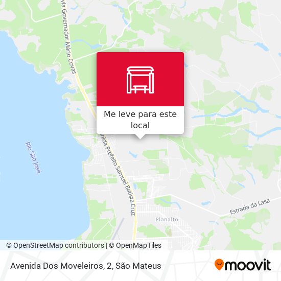 Avenida Dos Moveleiros, 2 mapa