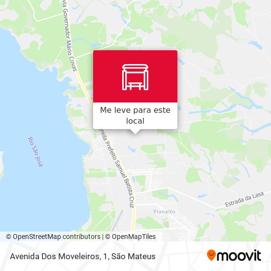 Avenida Dos Moveleiros, 1 mapa