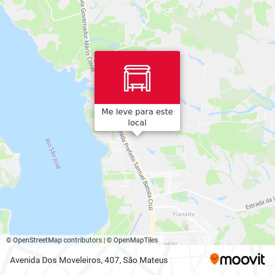Avenida Dos Moveleiros, 407 mapa