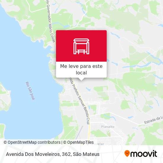 Avenida Dos Moveleiros, 362 mapa