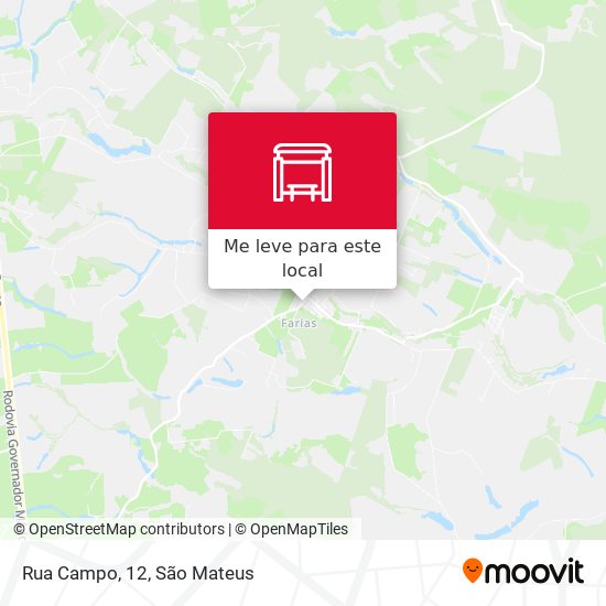 Rua Campo, 12 mapa
