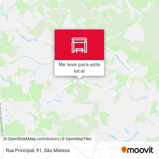Rua Principal, 91 mapa