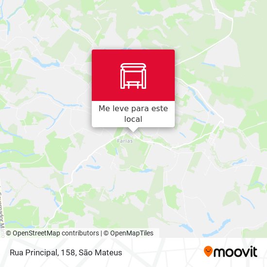 Rua Principal, 158 mapa