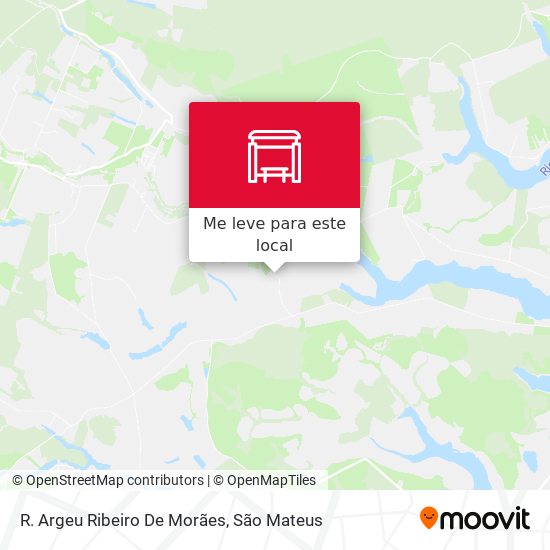 R. Argeu Ribeiro De Morães mapa