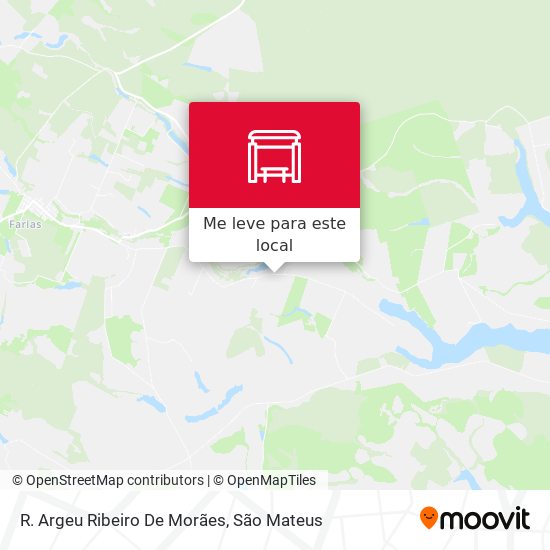 R. Argeu Ribeiro De Morães mapa