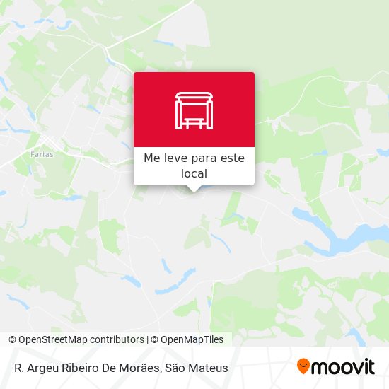R. Argeu Ribeiro De Morães mapa