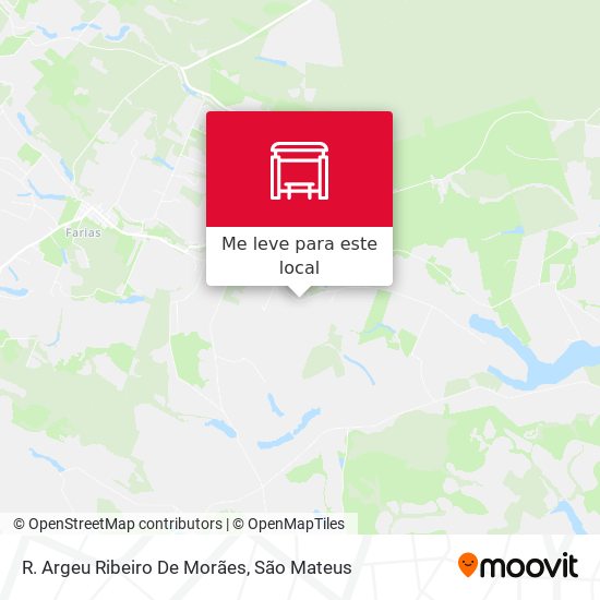 R. Argeu Ribeiro De Morães mapa