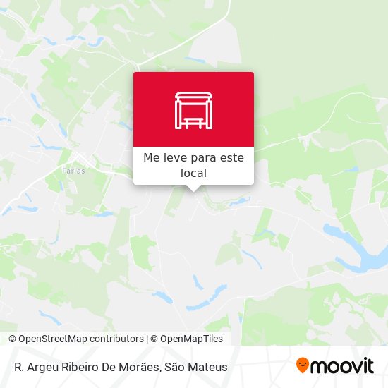 R. Argeu Ribeiro De Morães mapa
