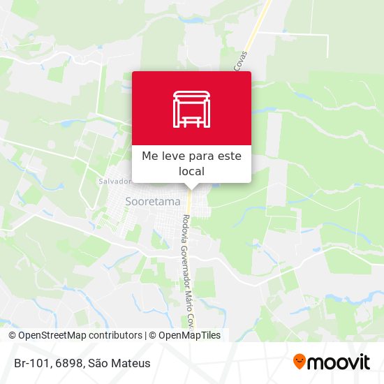 Br-101, 6898 mapa