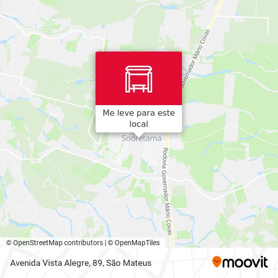 Avenida Vista Alegre, 89 mapa