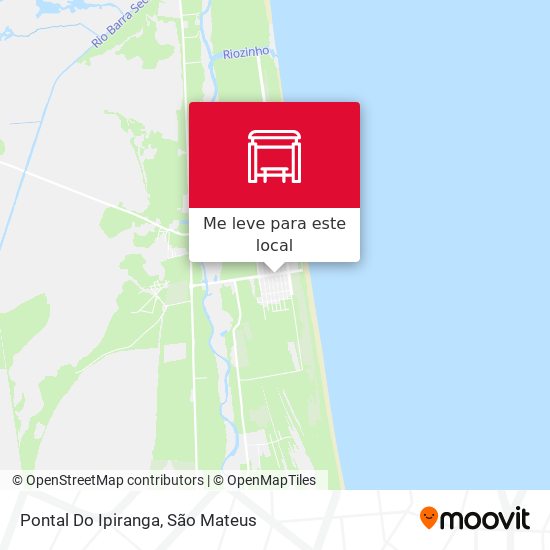 Pontal Do Ipiranga mapa