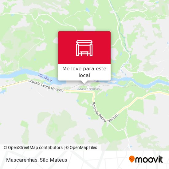 Mascarenhas mapa