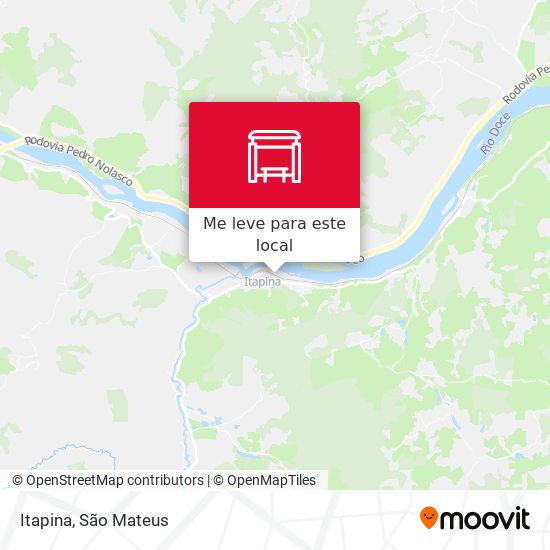 Itapina mapa