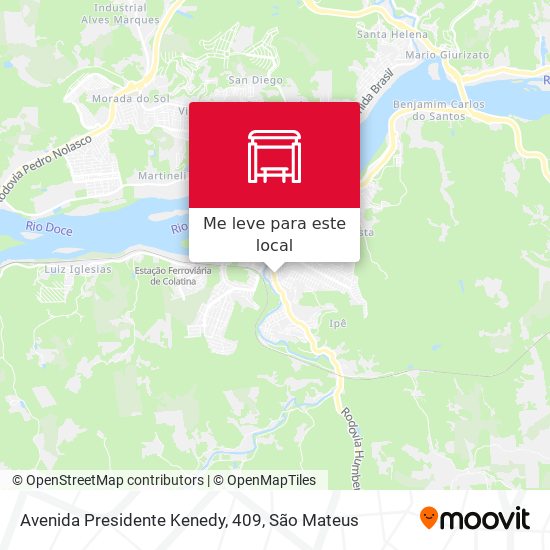 Avenida Presidente Kenedy, 409 mapa