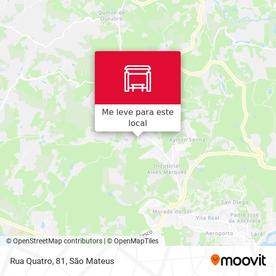 Rua Quatro, 81 mapa