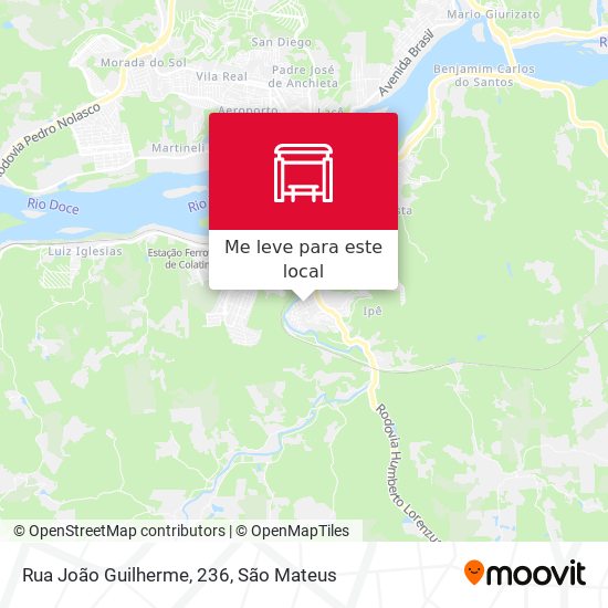 Rua João Guilherme, 236 mapa