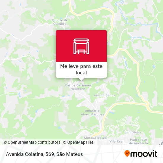 Avenida Colatina, 569 mapa