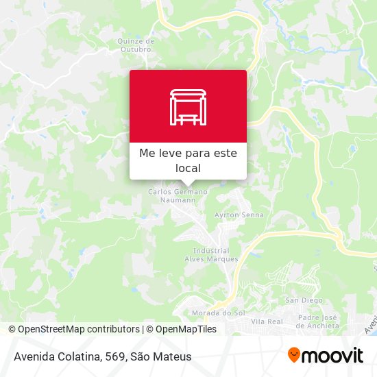 Avenida Colatina, 569 mapa