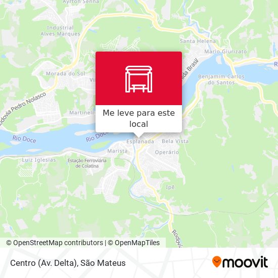 Centro (Av. Delta) mapa