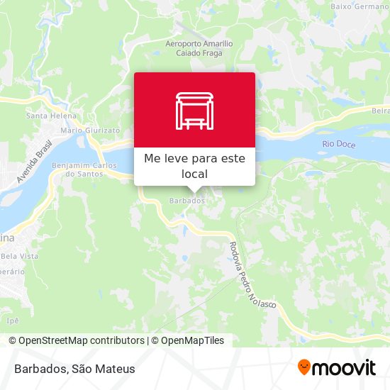 Barbados mapa