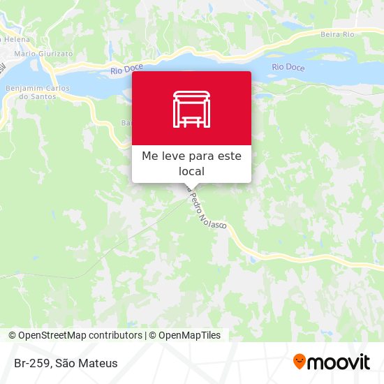 Br-259 mapa