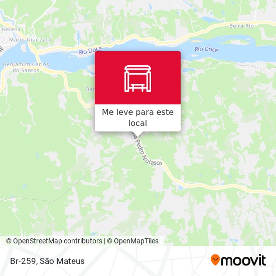 Br-259 mapa