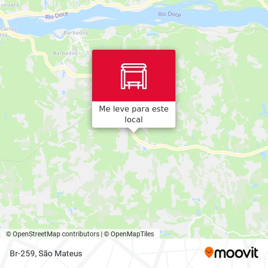 Br-259 mapa