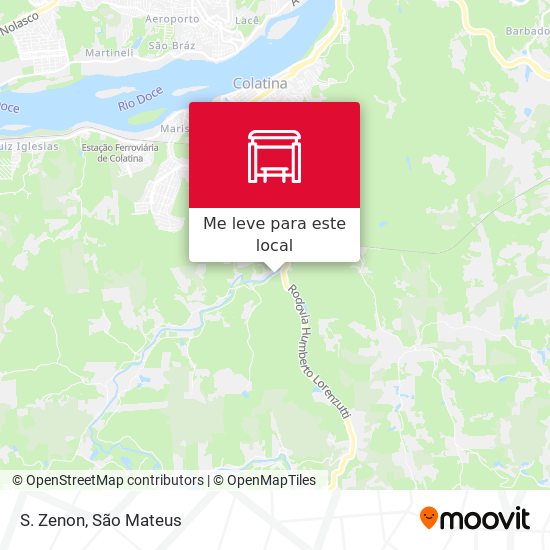 S. Zenon mapa