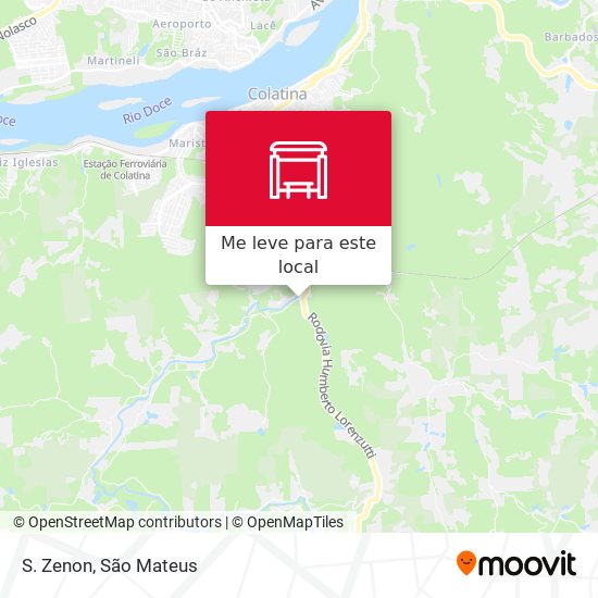 S. Zenon mapa