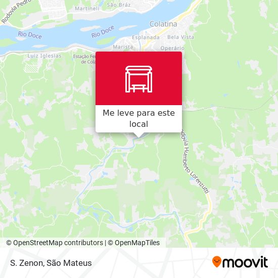 S. Zenon mapa