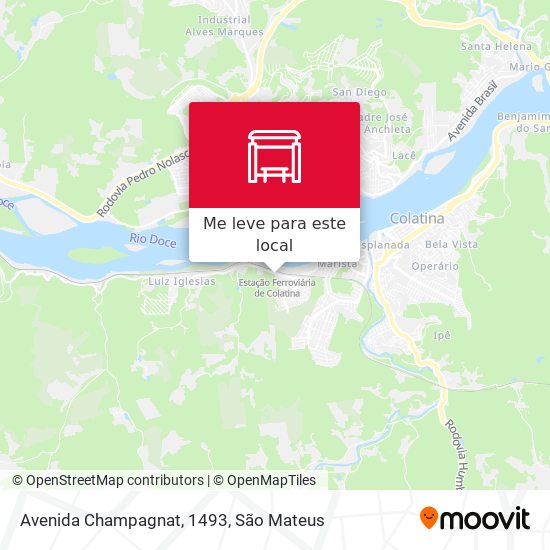 Avenida Champagnat, 1493 mapa