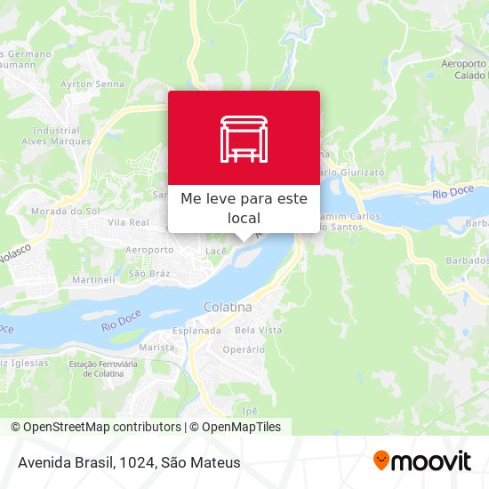 Avenida Brasil, 1024 mapa