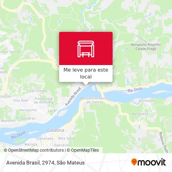 Avenida Brasil, 2974 mapa